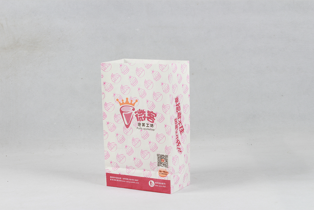 泡芙工坊精美牛皮食品袋定制 泡芙工坊精美牛皮食品袋定制