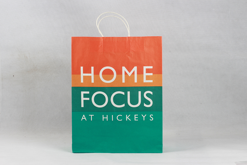 HOMEFOCUE時尚服裝牛皮紙袋定制 HOMEFOCUE時尚服裝牛皮紙袋定制