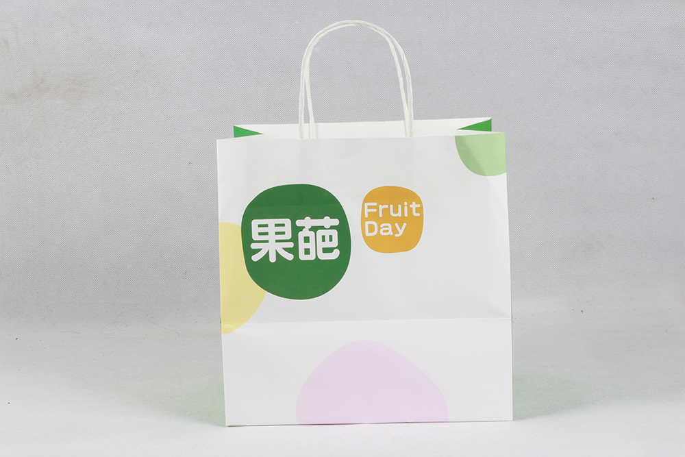 水果清新型打包牛皮紙袋定制 水果清新型打包牛皮紙袋定制