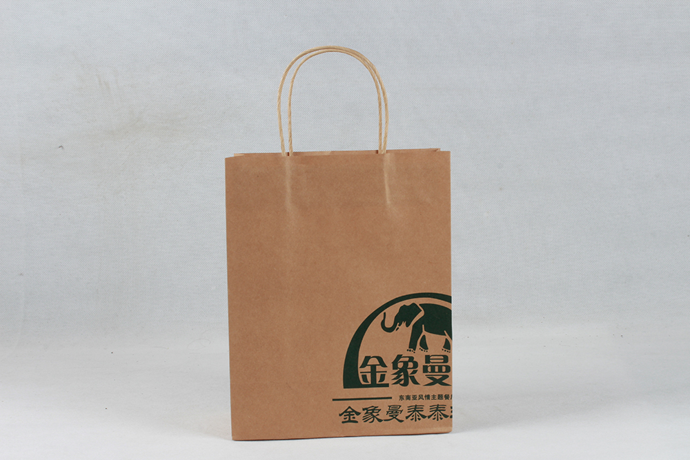 泰式餐廳特色打包牛皮紙袋定制 泰式餐廳特色打包牛皮紙袋定制