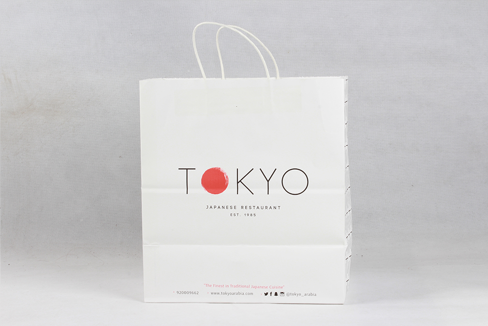 TOKYO簡約服裝牛皮紙袋定制 TOKYO簡約服裝牛皮紙袋定制