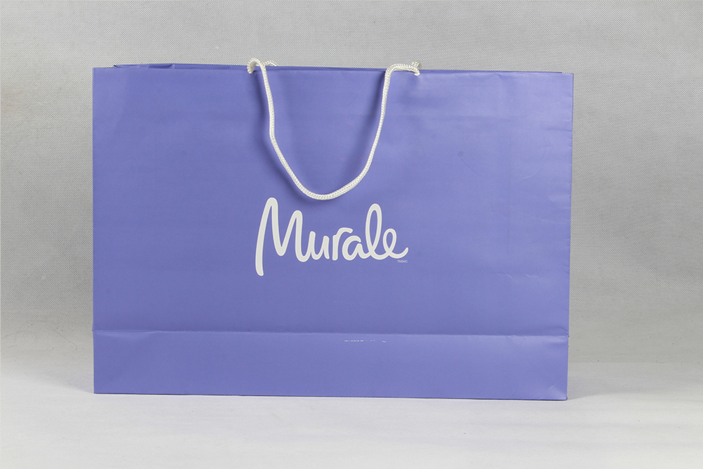 時尚簡約型禮品白卡紙袋 Murale 時尚簡約型禮品白卡紙袋 Murale