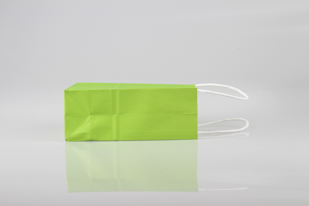 中號時尚白牛皮紙袋 中號時尚白牛皮紙袋