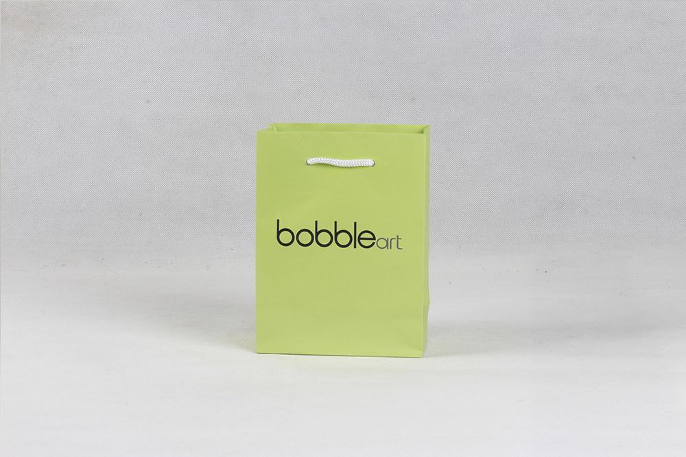 唯美藝術(shù)型白卡紙袋 BOBBLE ART 唯美藝術(shù)型白卡紙袋 BOBBLE ART