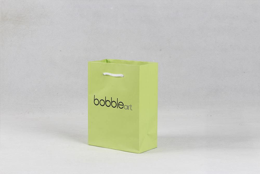 唯美藝術(shù)型白卡紙袋 BOBBLE ART 唯美藝術(shù)型白卡紙袋 BOBBLE ART