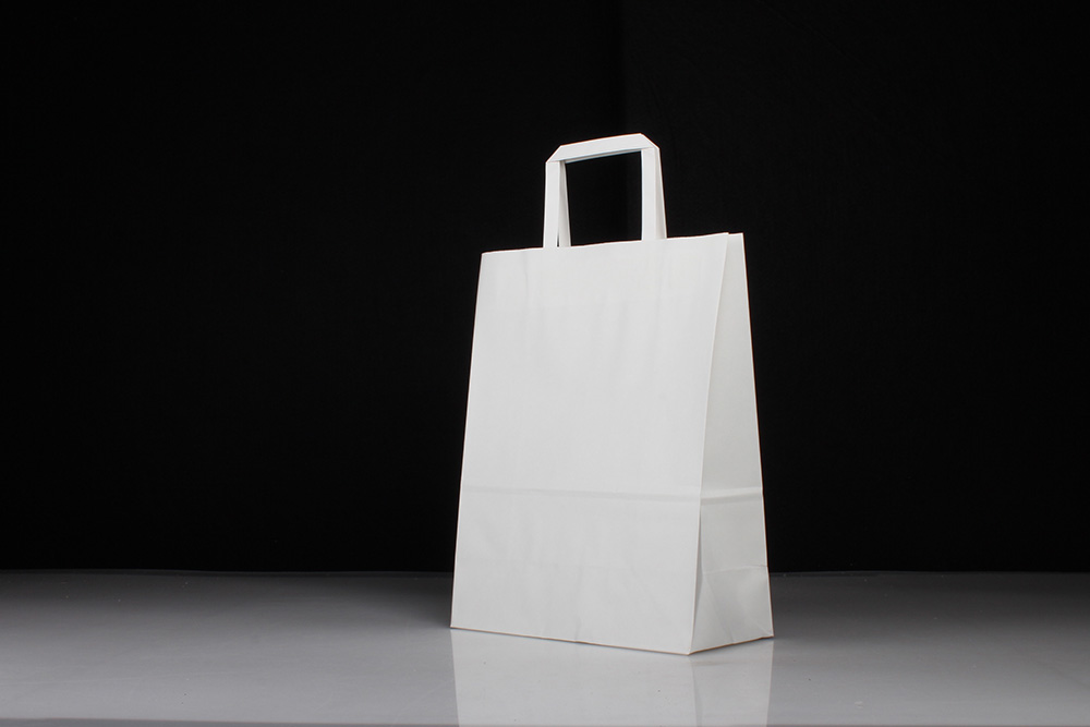 時尚扁提手商務型牛皮紙袋 時尚扁提手商務型牛皮紙袋