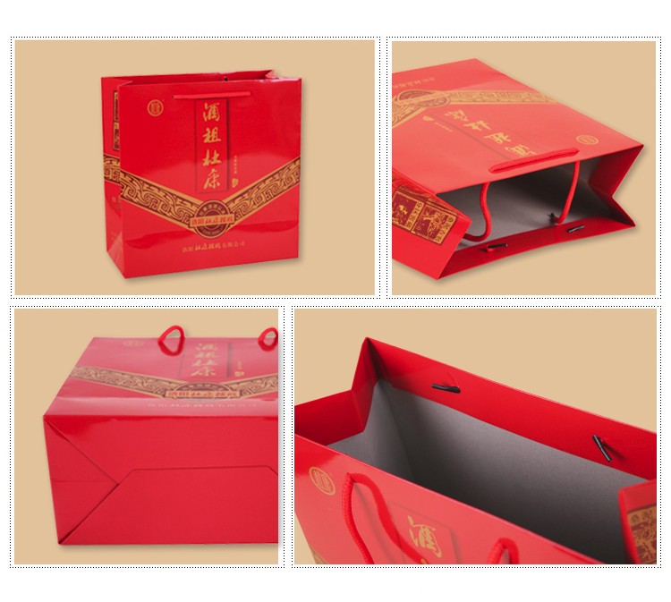 酒水紙袋廠家定制，麥禾是您的首選